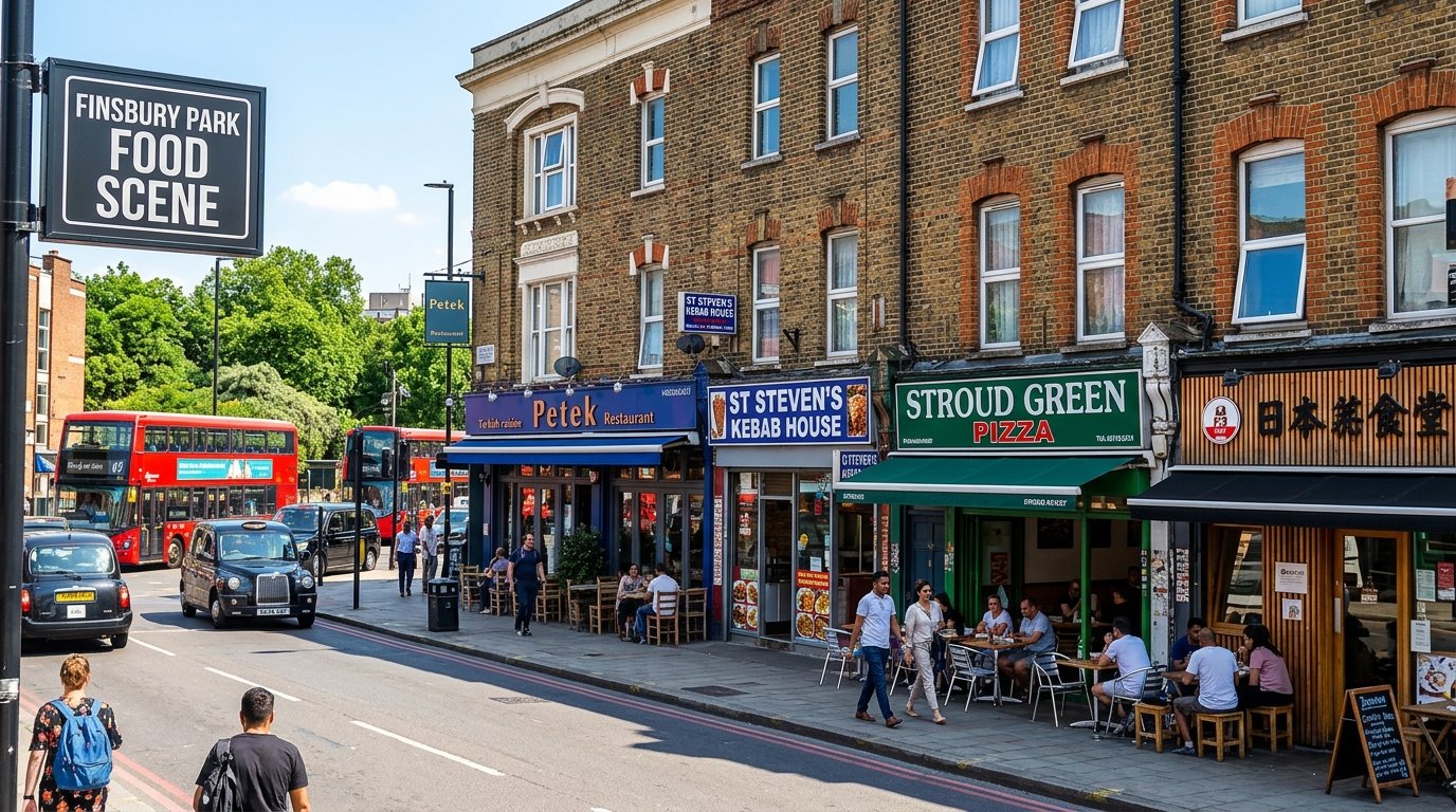 Food Places in Finsbury Park